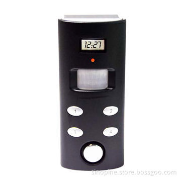 Solar powered wireless PIR detector